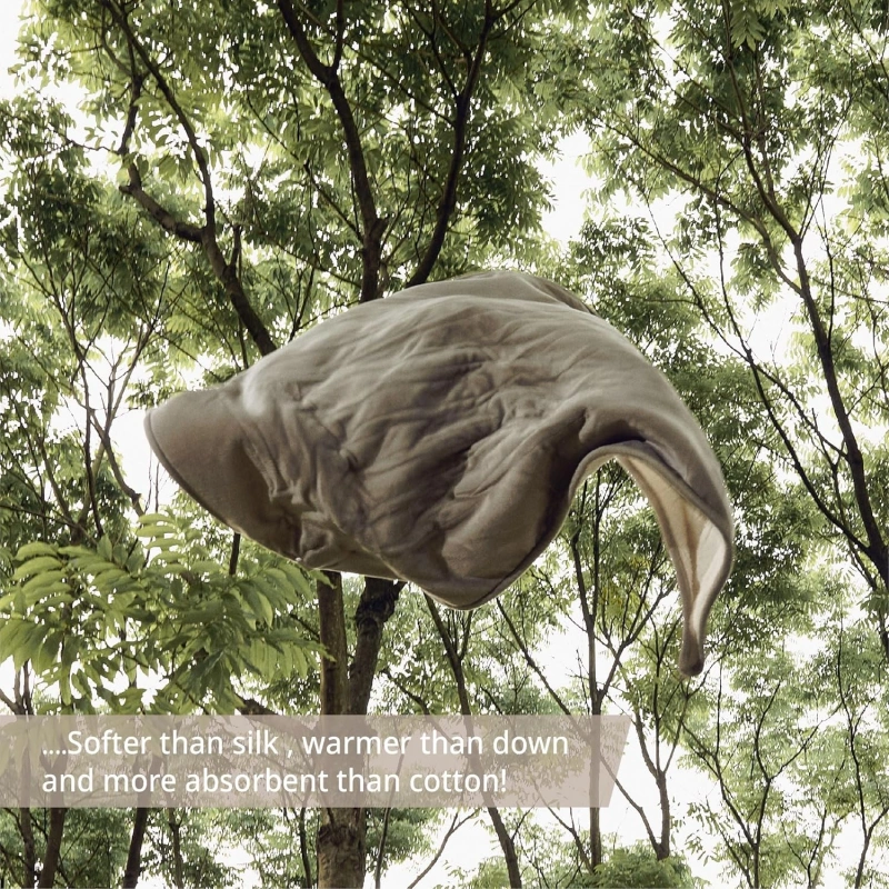 Heated Throw Blanket, 50''X60'' - Soft Silky Plush Electric Blanket with 4 Heating Levels & 3 Hour Auto Off, ETL Certified, Machine Washable (Grey) - Image 3